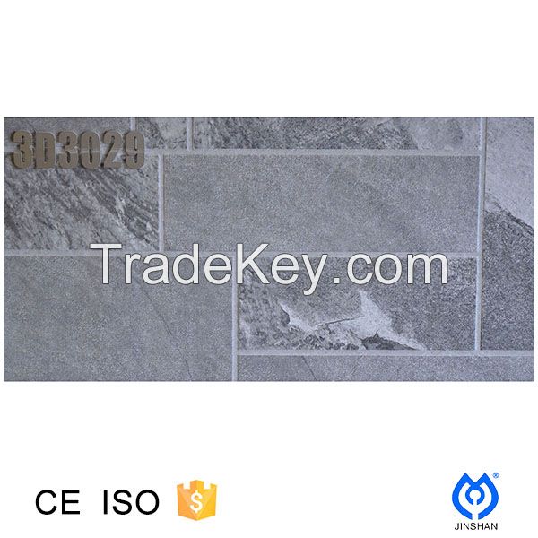 300*600*9.8mm 3d porcelain tile for classic design