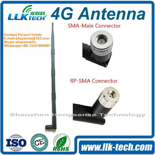 Wide Range Long Range 4G Antenna 12dBi With SMA Connector