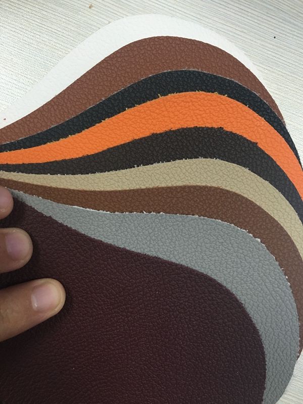 Embossed PVC synthetic leather for sofa, chair and upholstery
