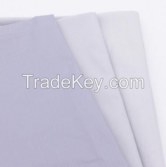 40/40 + 40D 133*72 Poplin fabric for T-shirts easy care finish available on sale