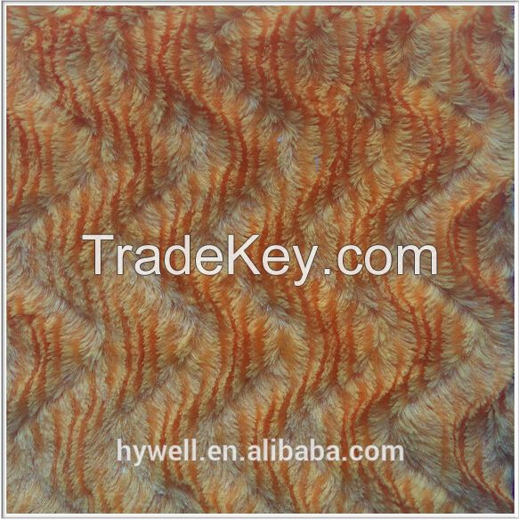 100% Polyester PV Plush Fabric for Blankets Mattres