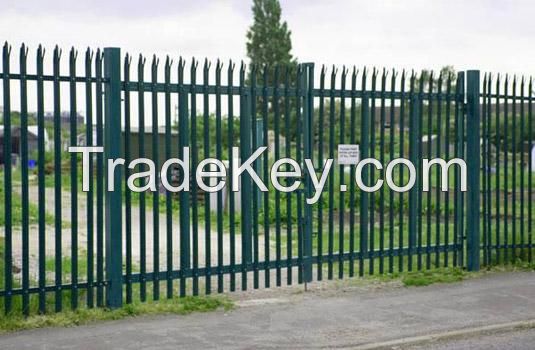 Palisade fencing for sale Galvanized /powder coated Palisade Fence/palisade fence