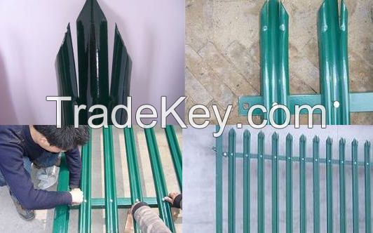 Palisade fencing for sale Galvanized /powder coated Palisade Fence/palisade fence