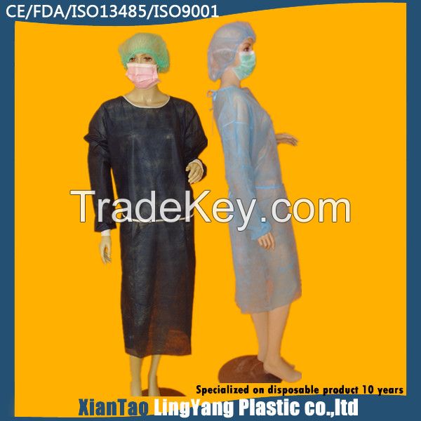 Disposable surgical gown