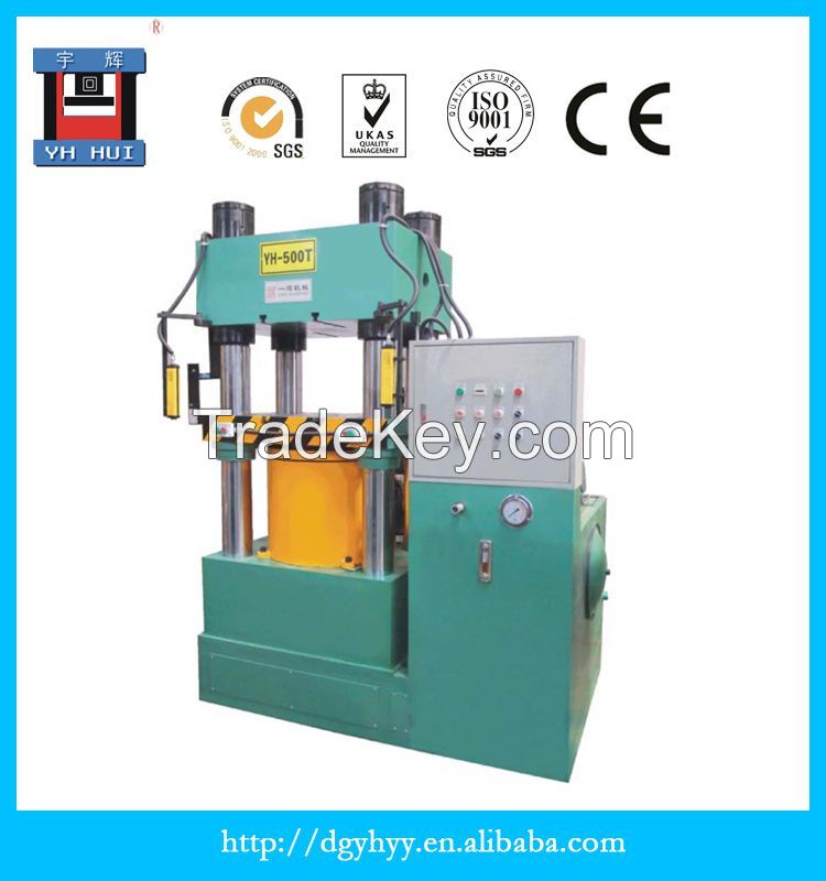 four column hydraulic automatic stamping machine for metals