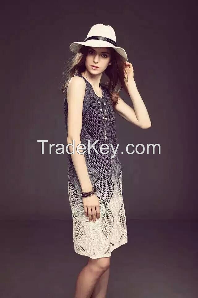 Wholesale retail fashion Europe/USA style latest women/girls/ladies long pullover sweater BG151320