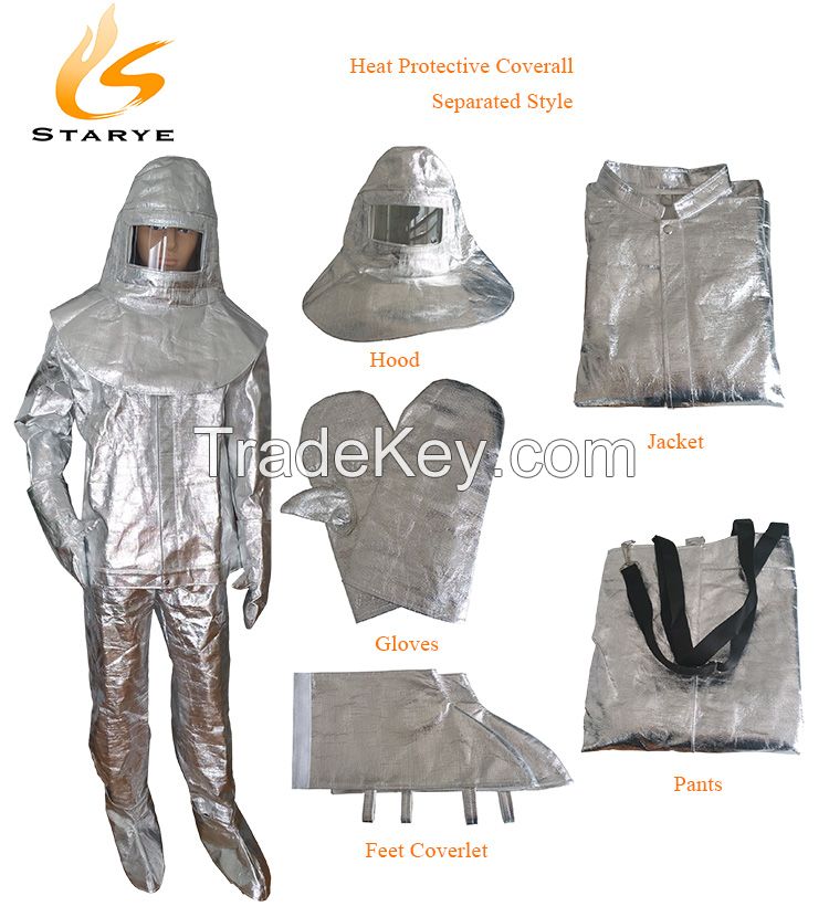 Firefighting Personal Gears Heat Protective Suit