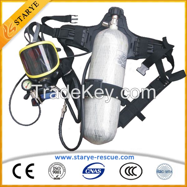 Personal Protective Equipment Of Carbon Fiber Gas Cylinder SCBA