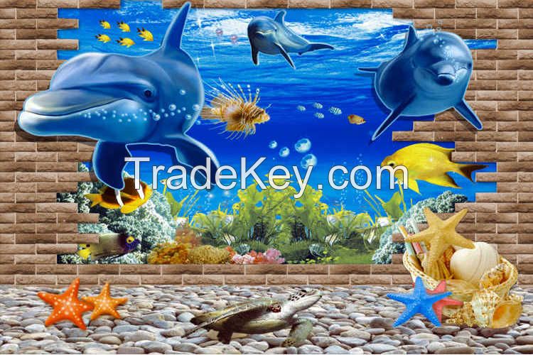 3D Ocean Floorings Tiles