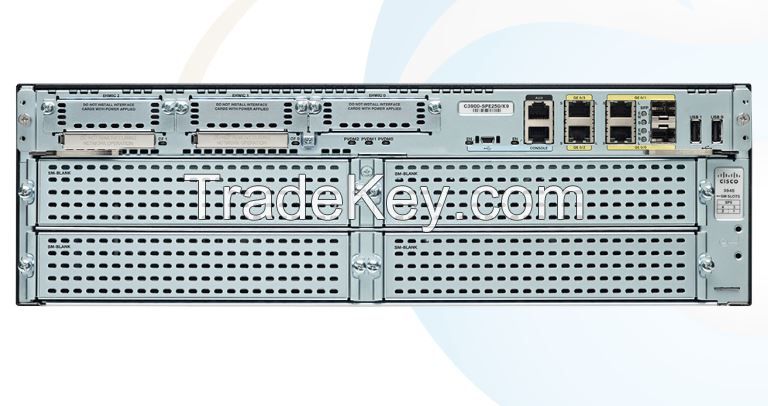 New Sealed C3945e-vsec-sre/k9 Router 3900 Series Integrated Services Routers 3945e, Sre 900, Pvdm3-64, Uc And Sec License Pak Bundle