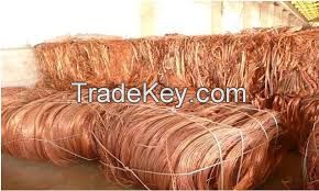 Red Copper wire scrap for export