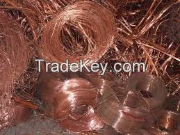 99.9% copper millberry wire scrap