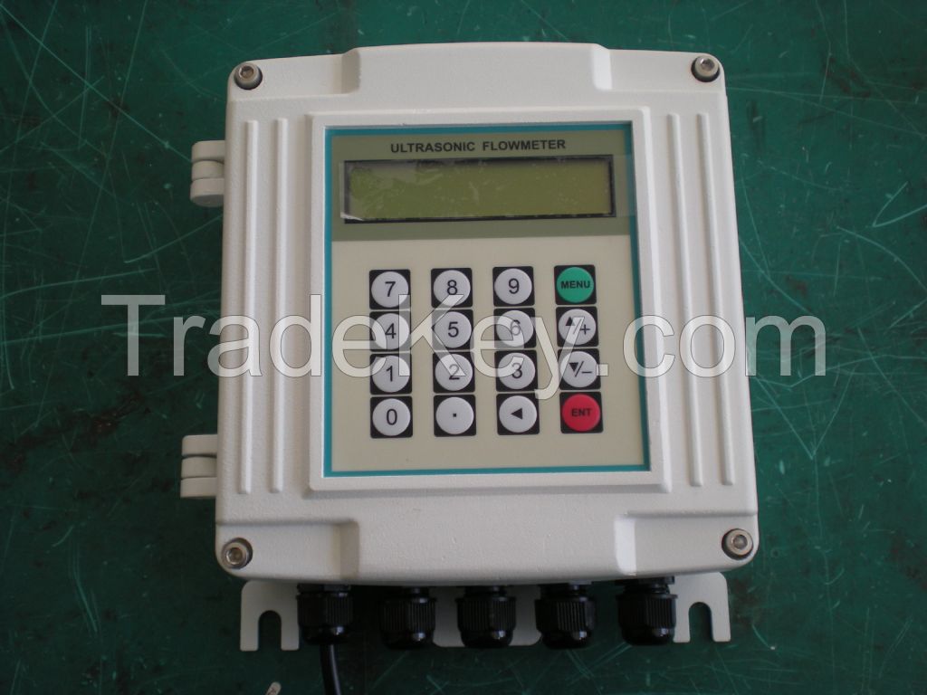 TUF-2000SW clamp on type wall mounted ultrasonic flow meter