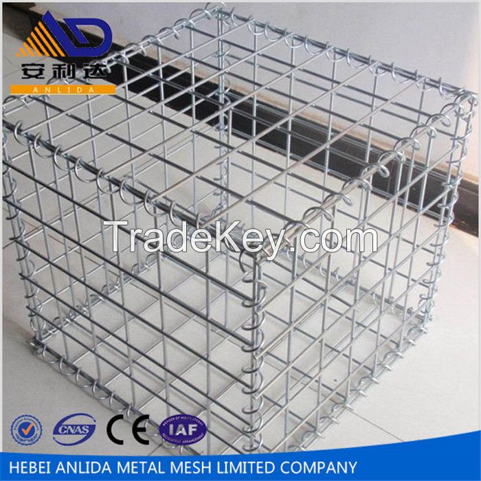 Galvanized gabion basket / galvanized gabion / China hexagonal mesh