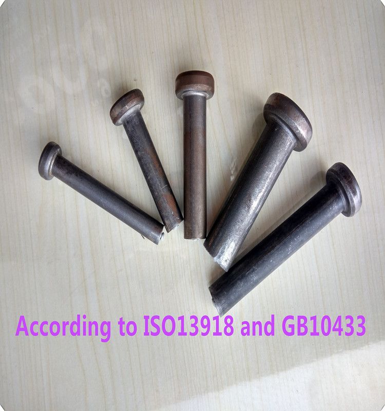 Cheese head studs for arc stud welding with ISO13918