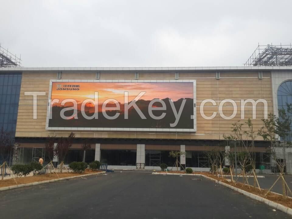 p10 outdoor led display smd advertising waterproof full color