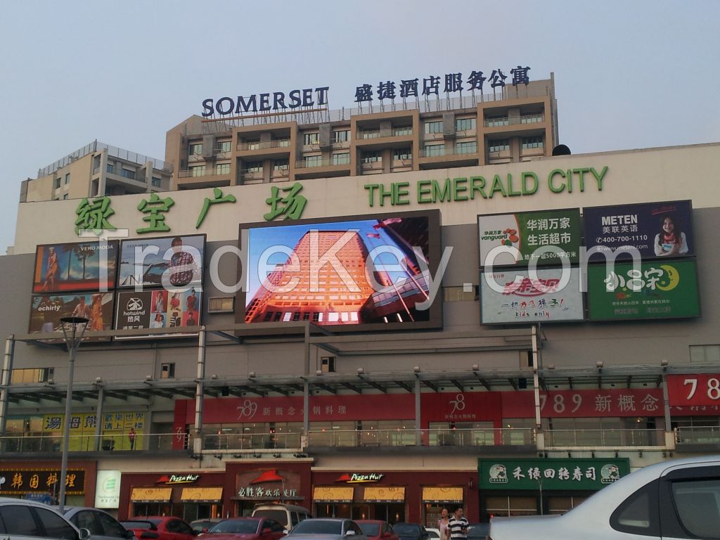 p10 outdoor led module smd advertising waterproof full color