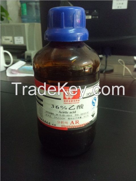 36% Acetic acid Lab reagent Kaixin Chemical Reagent Co.,ltd