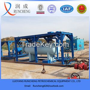 3 phase test separator / oil gas water separator with high technical