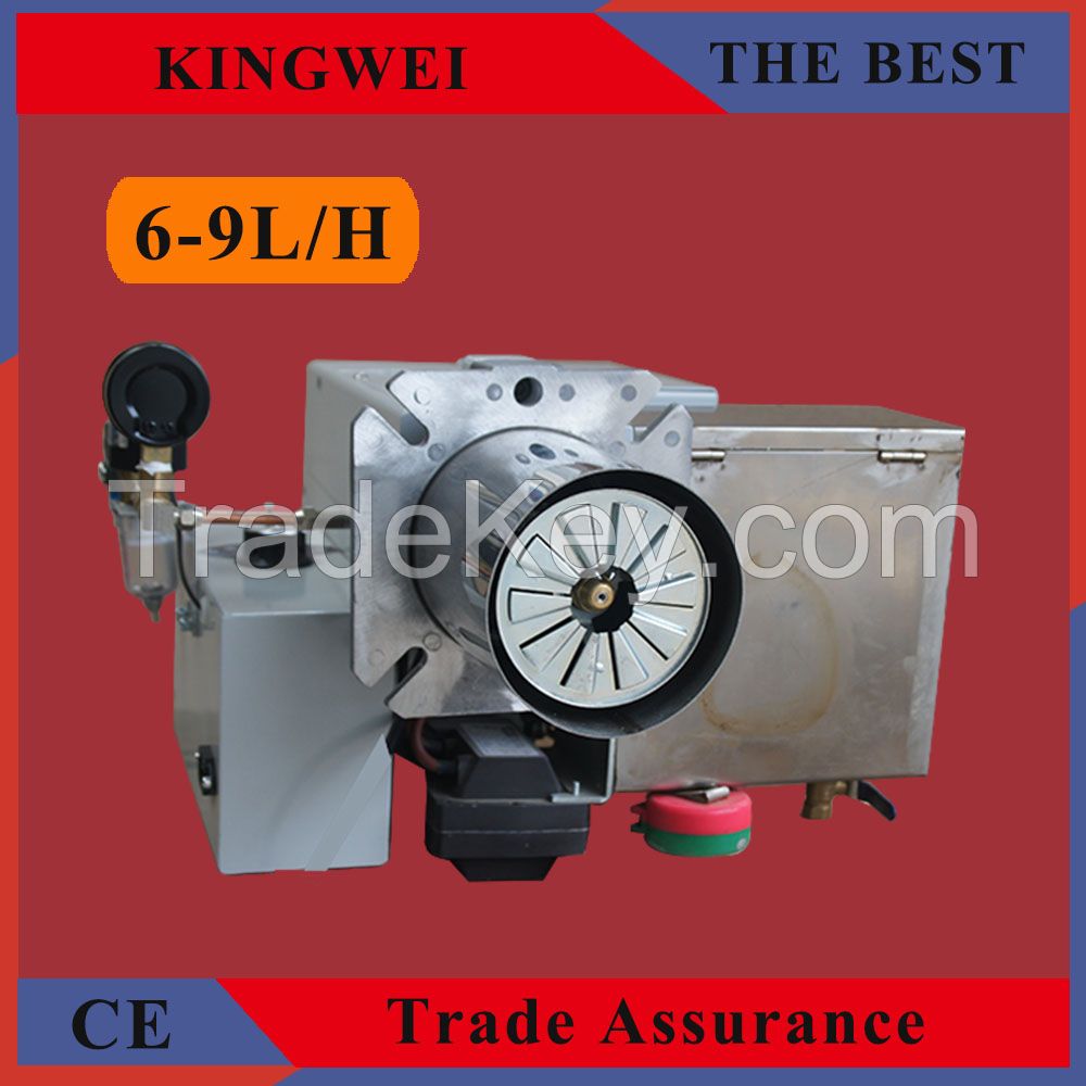 China supplier kingwei brand KV-10 waste oil burner with ce