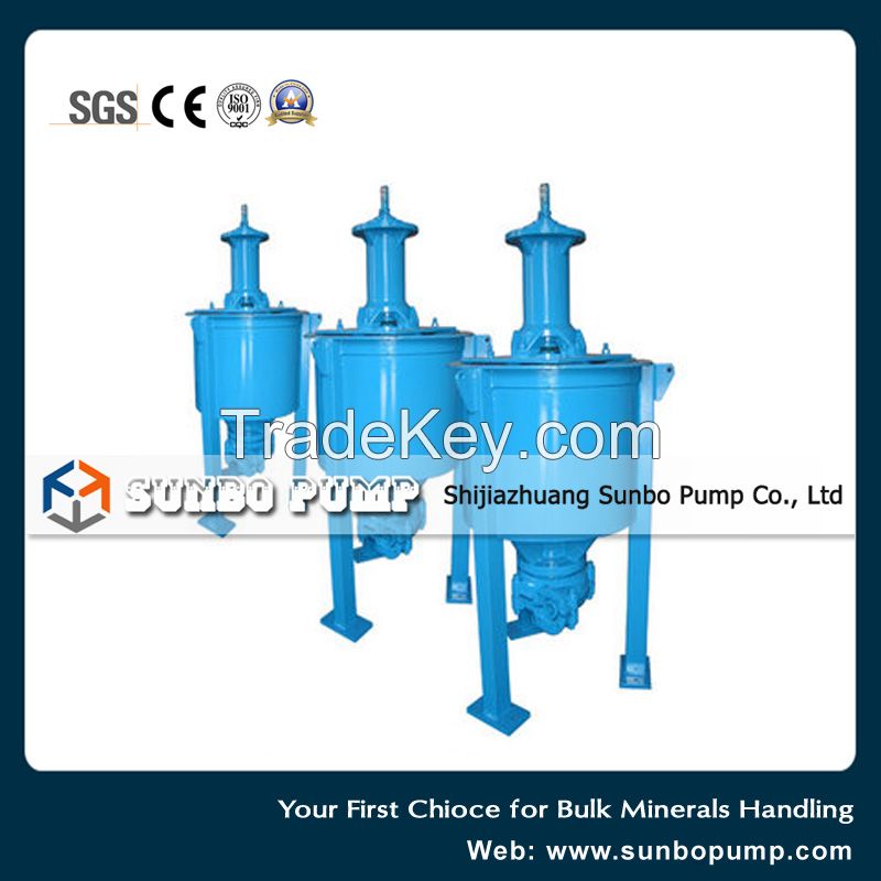 High Quality Mining Vertical Froth Pump