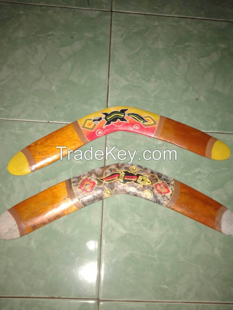 Indonesian Boomerang Wooden Craft