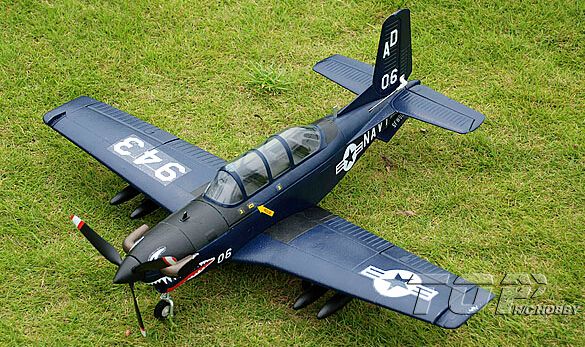 Remote control toys War-series RC airplanes T34 Red +blue