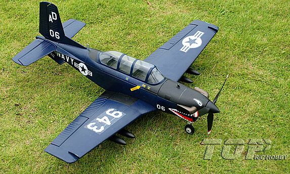 Remote control toys War-series RC airplanes T34 Red +blue