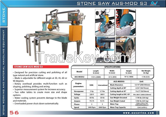 Ausavina STONE SAW S3