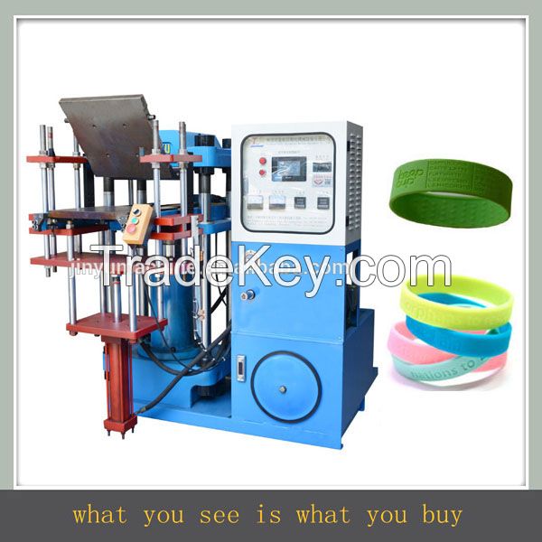 China manufacture silicone bracelet  pressing machine 