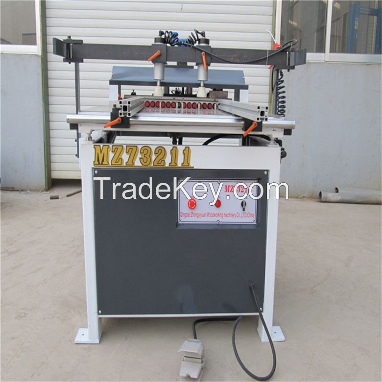 Single line woodworking drilling machine 
