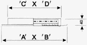 SW Series Ceiling/Side Wall Registers (ABS Plastic)