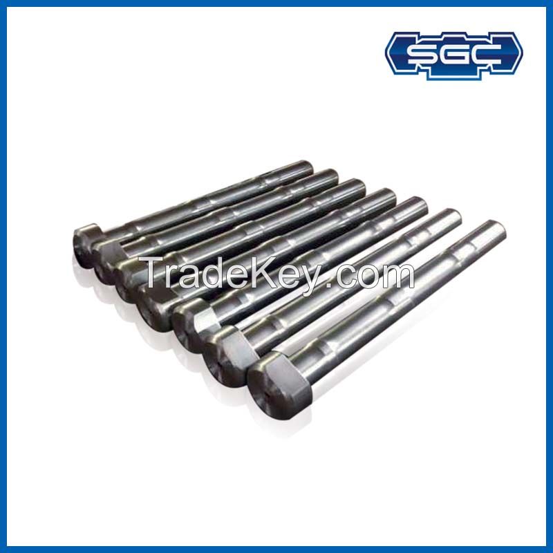 Reciprocating piston type gas compressor connecting rod bolt
