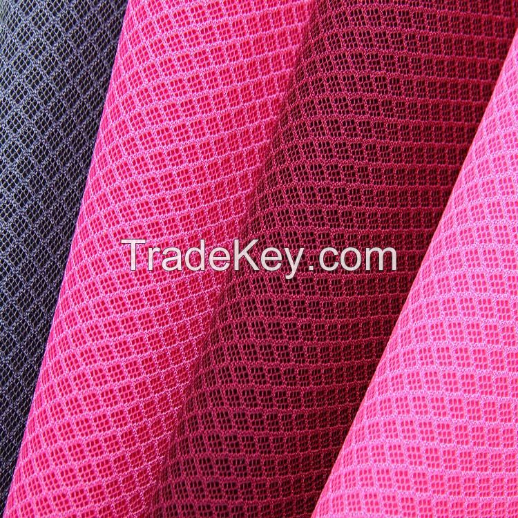 Breathable 3d Air Mesh Fabric 100% Polyester For Sports Shoes And Bags