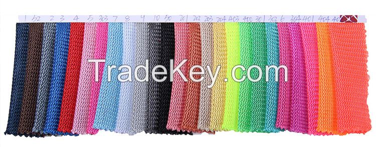 Fluorescence 100% Polyester Mesh Fabric Soft For Backpack Pocket And Lining