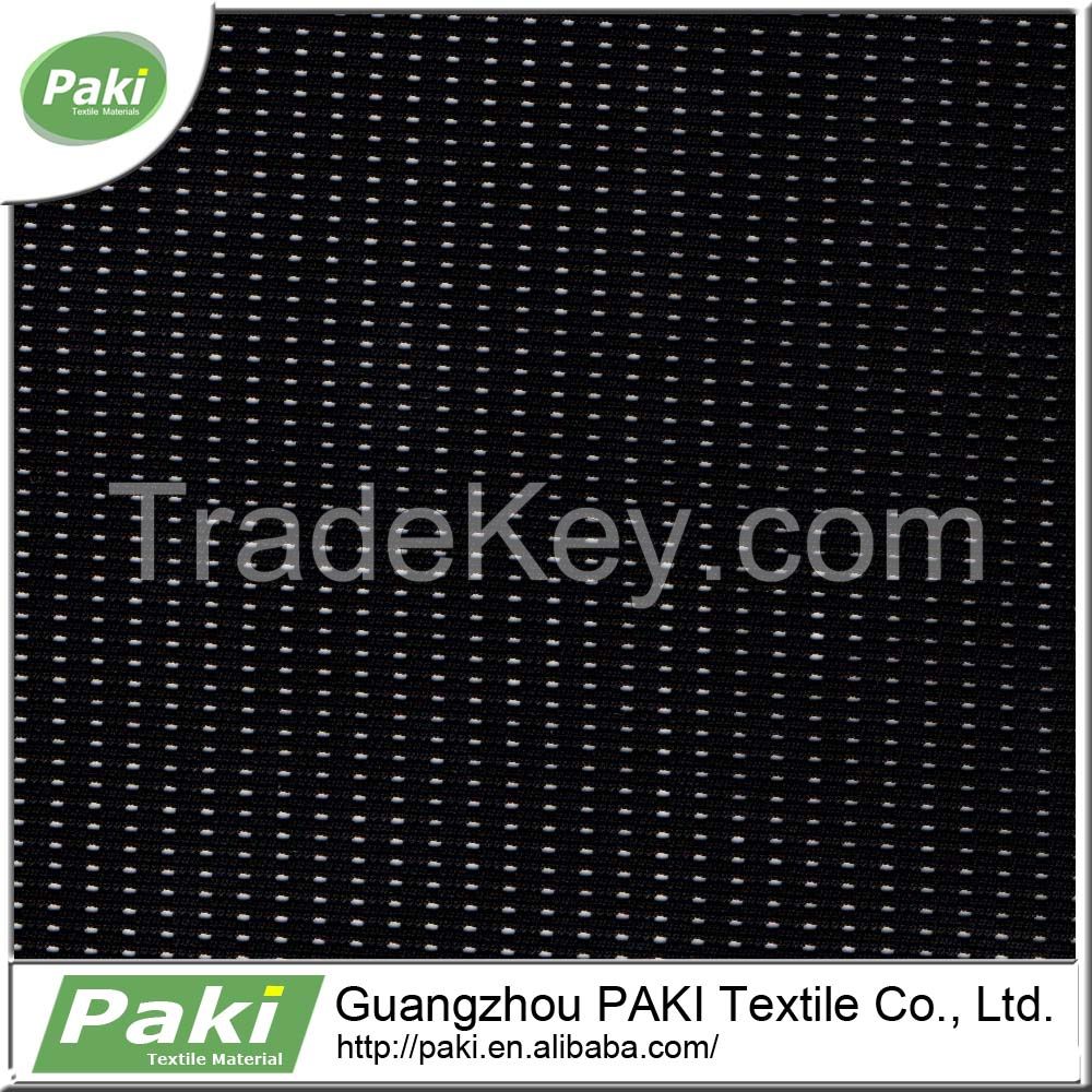 Soft And High Elastic Black Nylon Mesh Fabric For Lining And Clothing