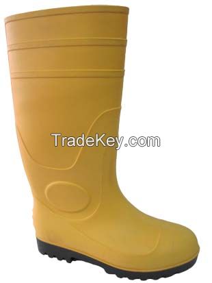 Safety PVC Boots With Steel Toe GSI-257Y