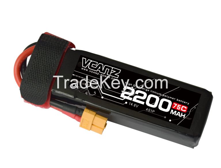 75C 2200mah 14.8V 4S