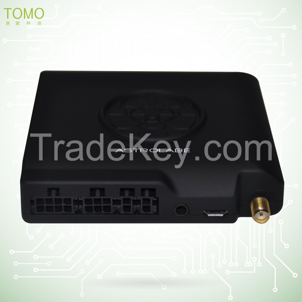 Anti-theft and Fireproof GPS vehicle tracker with 16 I/O and  acceleration sensor