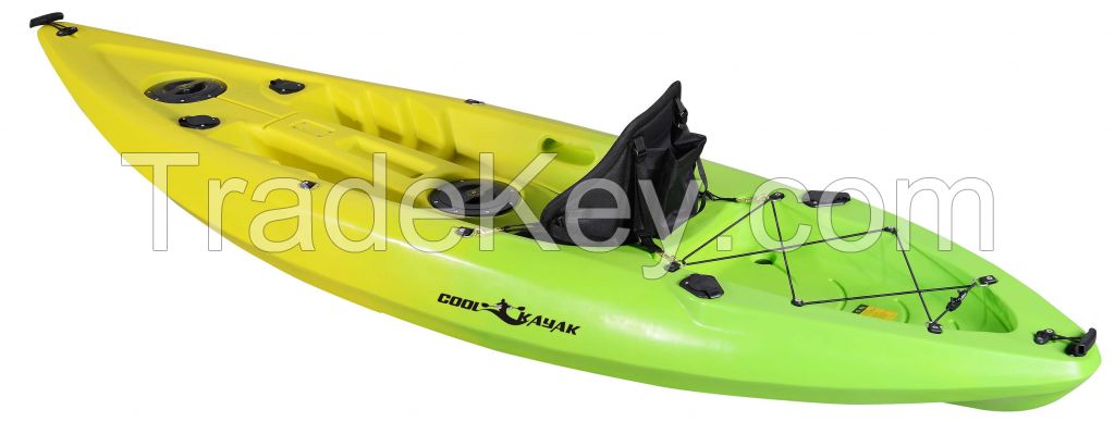 single seater sit on top fishiing kayak