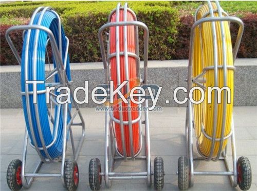 Fiberglass duct rodder