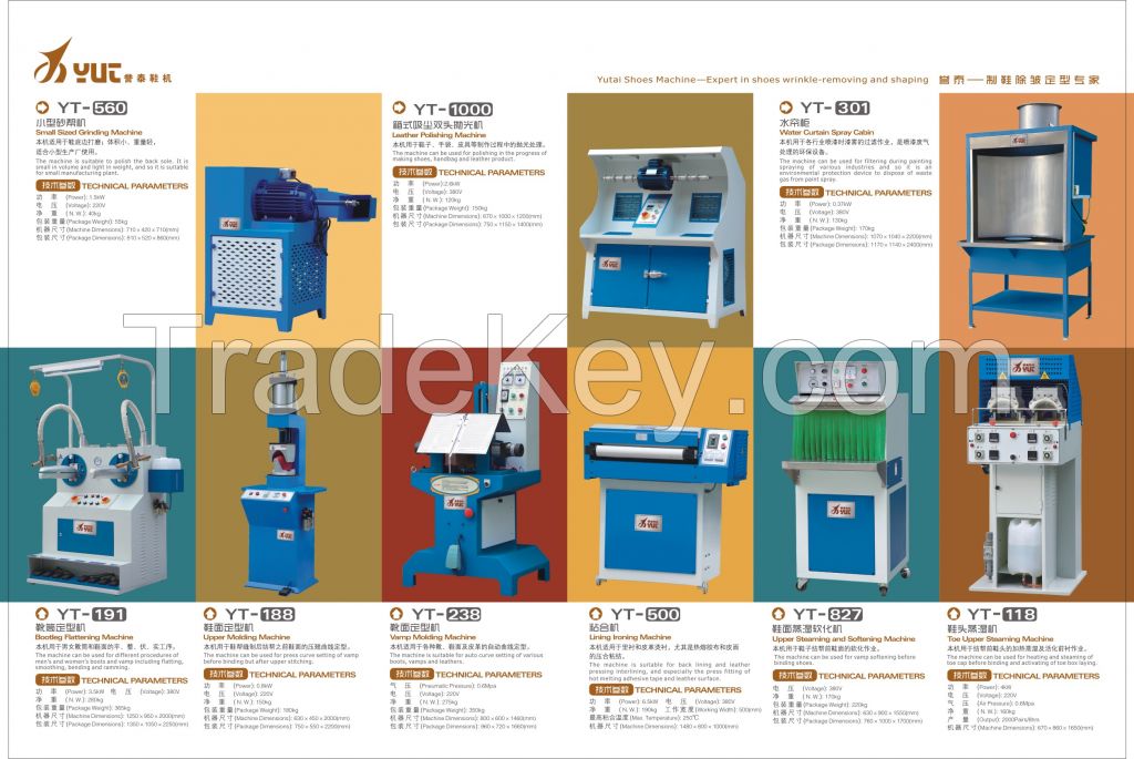 Yt-1050 Grinding Wheel Edging Machine With Dust Absorption