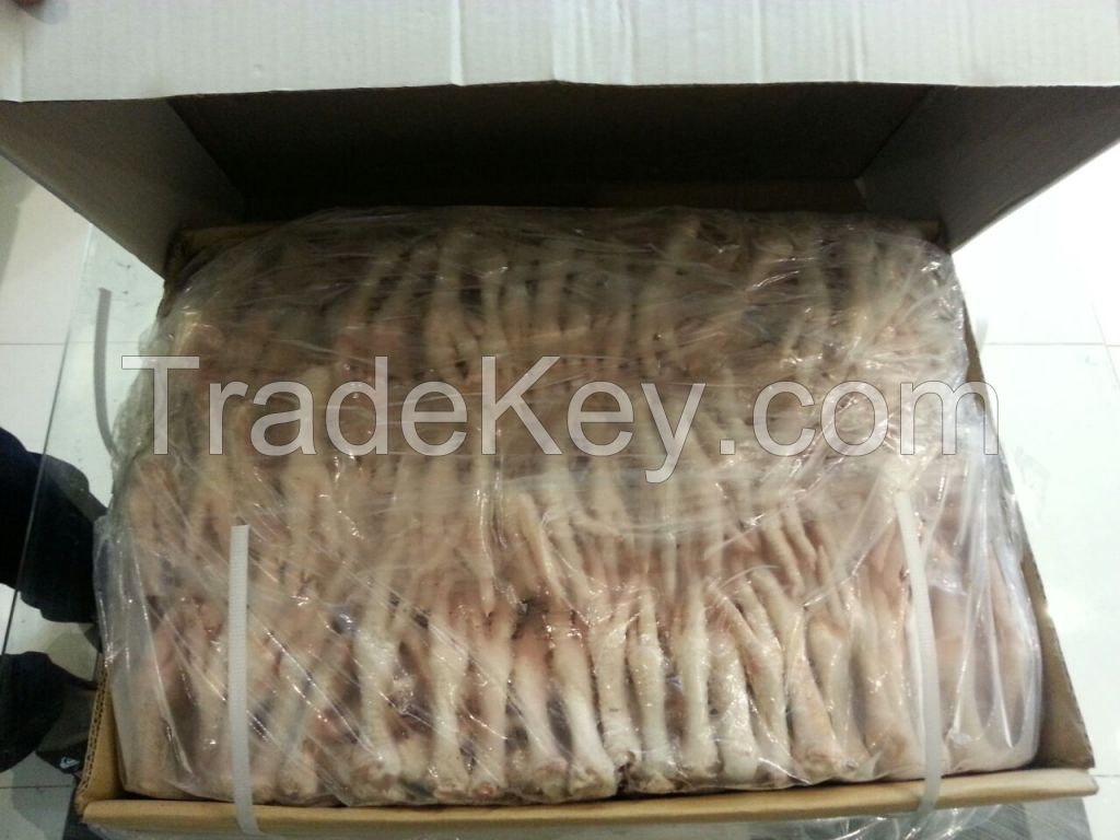 Frozen Processed Chicken Feet Paws Export Quality