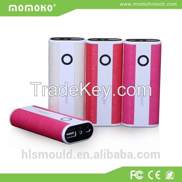 Portable Built-in micro usb 18650 battery power bank for smart