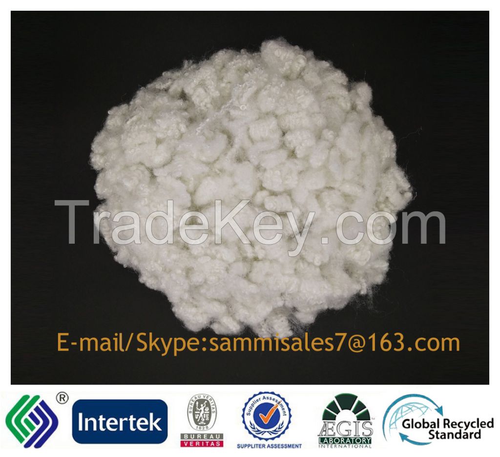 GRS certified 15D HCS recycled polyester staple fiber - POLYESTER