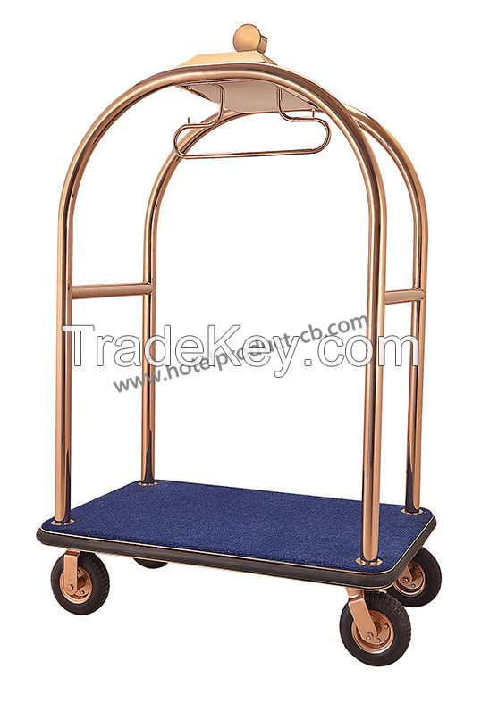 Top quality stainless steel Luggage trolley 