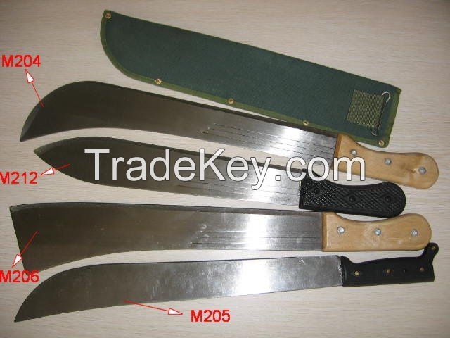 Sugarcane machete cutlass knife (Dingzhou factory)