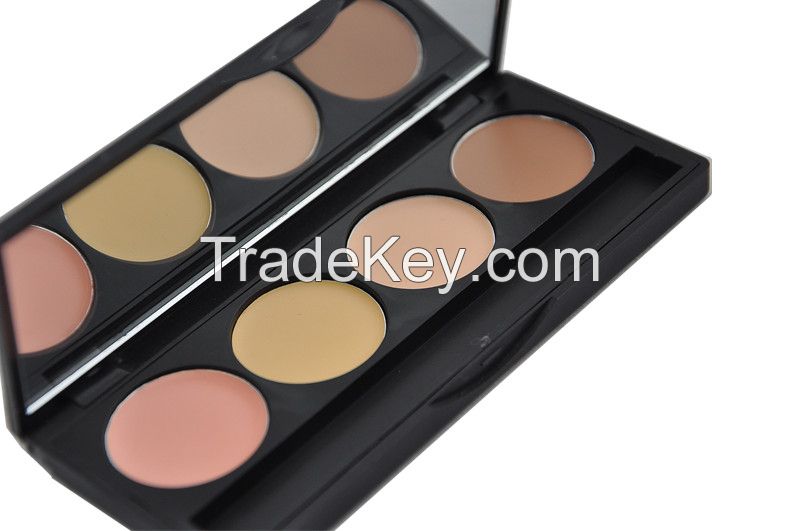 High Quality Professioanl 4 Color Concealer Palette