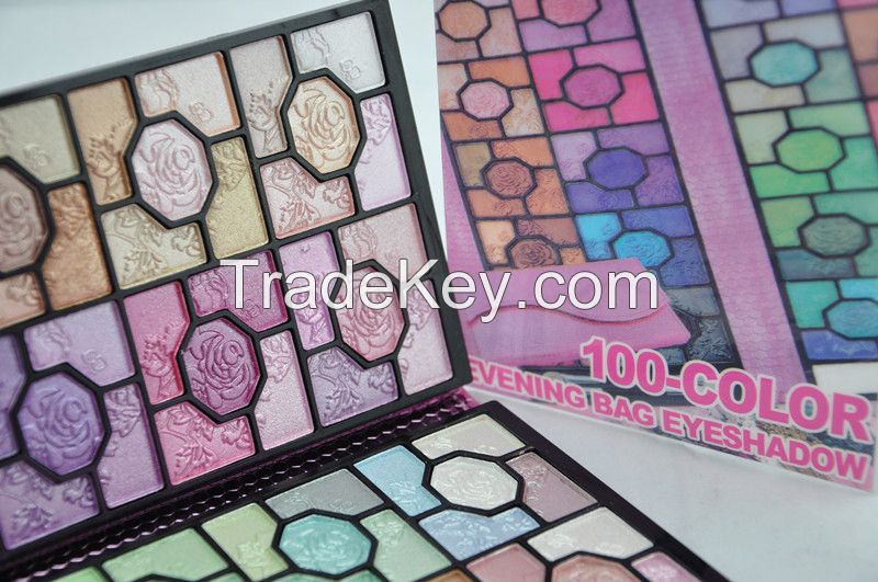 Wholesale! ! Fashion 100color Miss Rose Shimmer Makeup Eye Shadow Palette