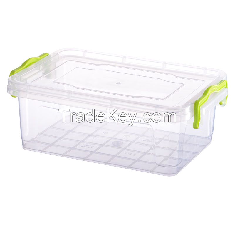 Plastic food storage box/container